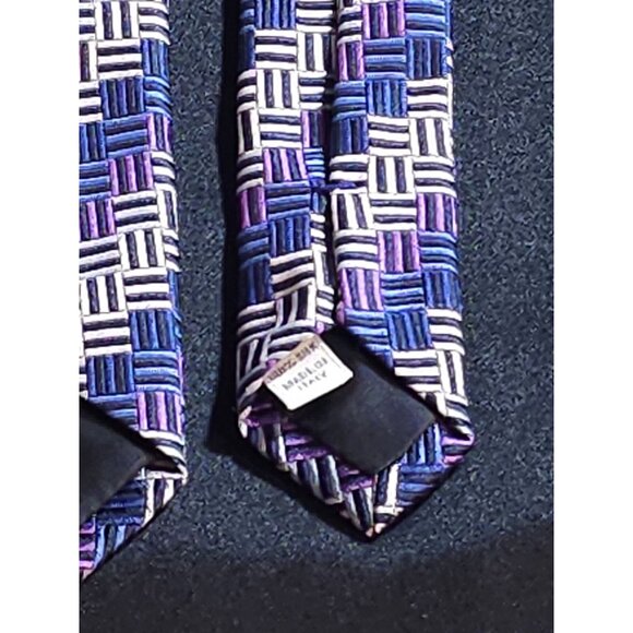 Vintage John W. Nordstrom Mens Woven Silk Tie - Picture 8 of 12